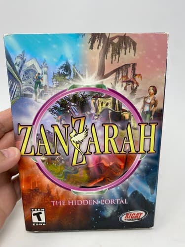 Zanzarah: The Hidden Portal (PC, 2002) NEW Big Box Release Sealed, Never Opened)