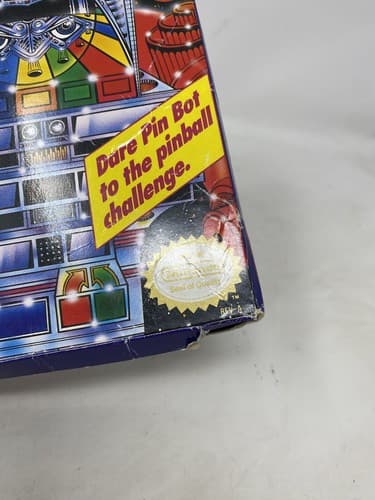 Pin-Bot(Nintendo NES 1990) CIB Complete in box, W/ Manual Insert Ships Fast — photo 4