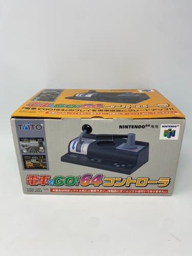 Taito Densha de Go 64 Train Controller TCPP-20003 Boxed Game Nintendo N64 Japan
