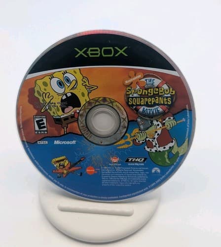 SpongeBob SquarePants Movie Microsoft Xbox Game CIB Complete — photo 6