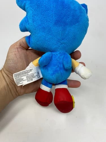 Classic Sonic the Hedgehog Plush Big Head Sitting Stuffed Toy Blue Sega — photo 6