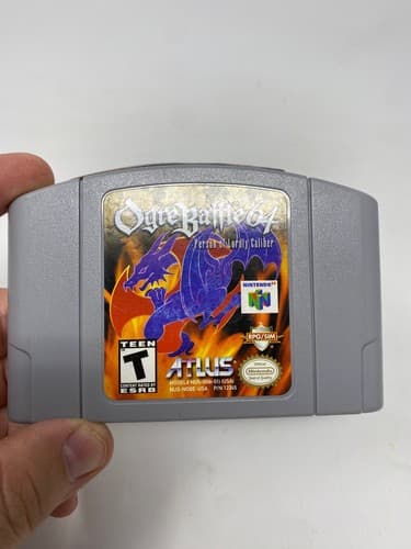Ogre Battle 64: Person of Lordly Caliber (Nintendo 64 N64) Cart Only Authentic — photo 2