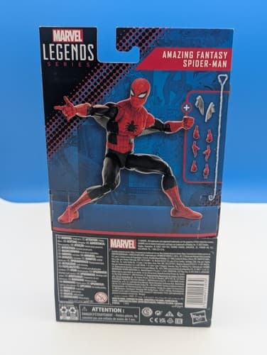 MARVEL LEGENDS SERIES AMAZING FANTASY SPIDER-MAN 60TH ANNIVERSARY COLLECTION — photo 2