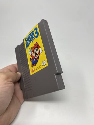 NES Super Mario Bros. 3 Bros. Nintendo Game Tested & Working — photo 6
