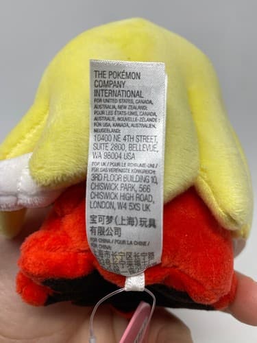 Pokemon Center Jynx Pokemon Fit Sitting Cuties Plush With Hang Tag — photo 5