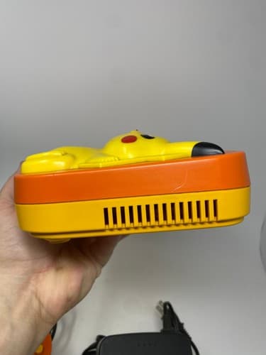 Nintendo 64 Pokemon Pikachu Limited Edition Orange/Yellow Console w/ Controller — photo 6