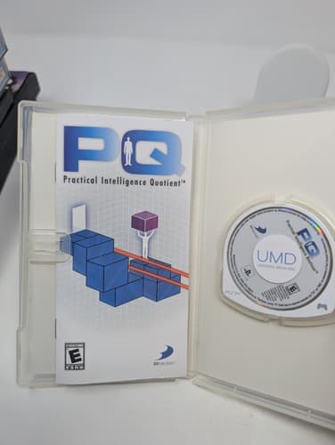 PQ: Practical Intelligence Quotient 1 & 2 Sony PSP Complete with Manual (CIB) — photo 4