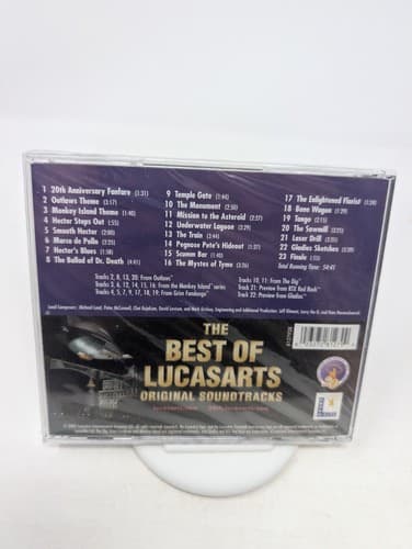 The Best Of LucasArts Original Soundtracks (CD, 2002) RARE Brand New Sealed — photo 2