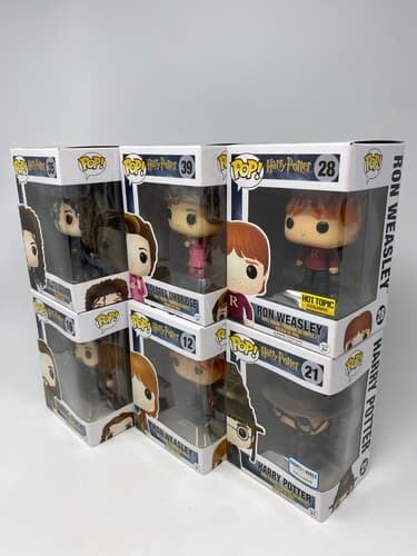 Funko Pop! Harry Potter Vinyl Figures Lot of 6 - Harry Potter (Sorting Hat) — photo 2