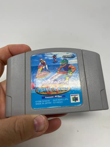 Wave Race 64 Nintendo N64 Japanese Import Cartridge Only NTSC-J NUS-NWRJ-JPN — photo 3