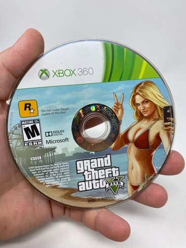 Grand Theft Auto V Installation DISC ONLY Microsoft Xbox 360