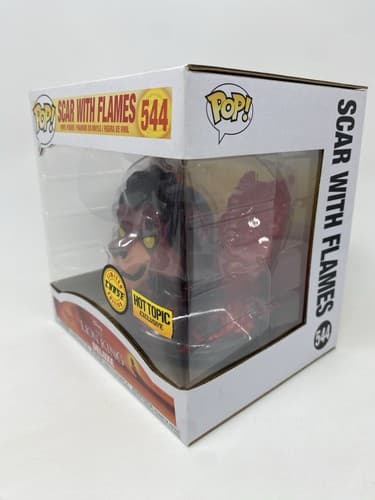 Funko Pop! Lion King Deluxe Scar W/Flames #545 Hot Topic Exclusive Chase Vaulted — photo 2