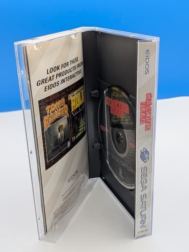 Machine Head (Sega Saturn Eidos 1996) CIB Complete with Reg Card Tested & Works! — photo 3