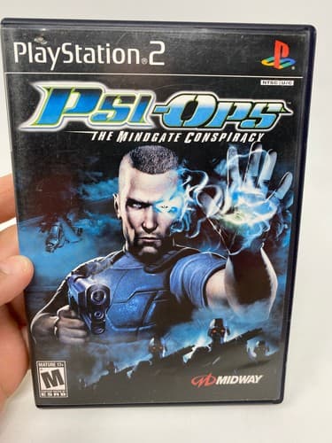Psi-Ops: The Mindgate Conspiracy (Sony PlayStation 2, 2004) PS2 CIB Black Label