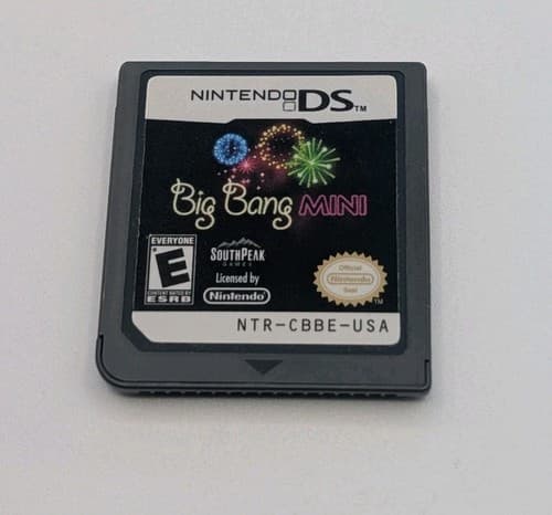 Big Bang Mini (Nintendo DS, 2009) GAME AND CASE w/ Slip Cover- Tested — photo 8