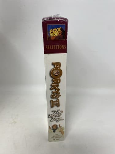 Porkys II The Next Day VHS SEALED Watermarks CBS Fox Cult Classic R — photo 2