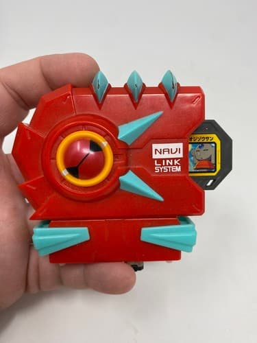 Beast Link Gate Navi Link System Rockman Exe 6 Chip Red Megaman Gameboy Advance