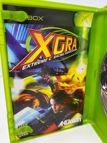 XGRA: Extreme-G Racing (Xbox, 2003) CIB Complete Tested Working — photo 9