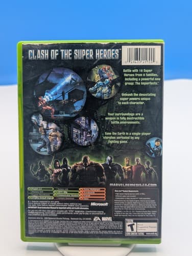 Marvel Nemesis: Rise of the Imperfects (Microsoft Xbox, 2005) CIB Complete — photo 2