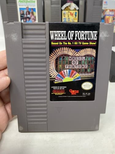 Lot Of 6 Nintendo NES Carts Wheel Of Fortune Jeopardy Monopoly Cali Ships Fast — photo 8