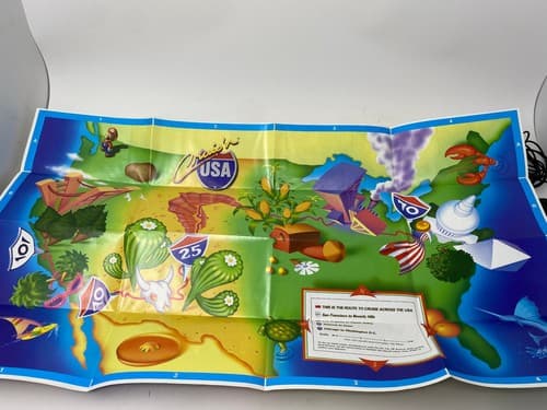 NO GAME - Cruis'n USA N64 Instruction Manual Booklet/Poster Only Nintendo 64 — photo 4