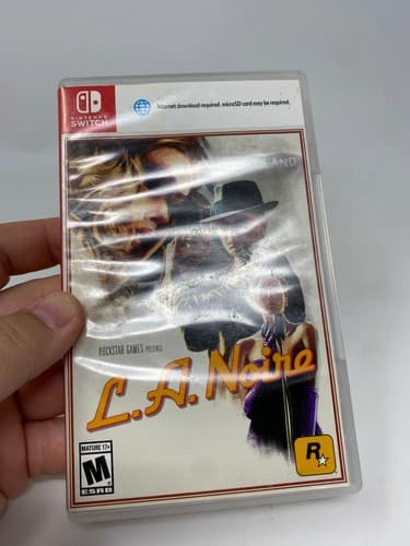 L.A. Noire - Nintendo Switch LA DETECTIVE GAME & CASE — photo 2