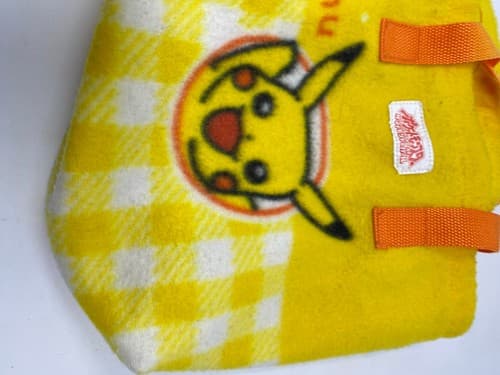 Pokemon Pikachu Diamond & Pearl Japanese Tote Bag Yellow Orange Handles — photo 4