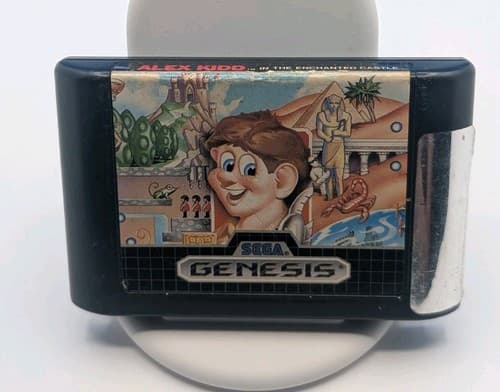 Alex Kidd in the Enchanted Castle (Sega Genesis, 1990) Fame And Box, No Manual — photo 4