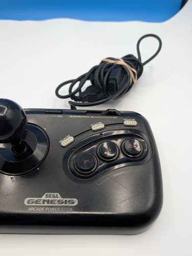 SEGA GENESIS 3-BUTTON ARCADE POWER STICK CONTROLLER Model #1655 TESTED WORKS — photo 3