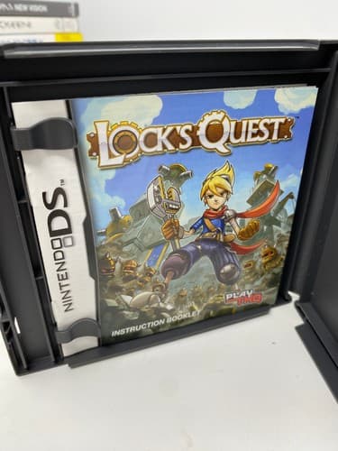 Locks Quest - Nintendo DS CIB Complete Tested Handheld Cartridge Case & Manual — photo 8