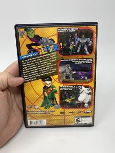 Teen Titans - Sony PlayStation 2 PS2 Case Only No Manual Or Game — photo 2