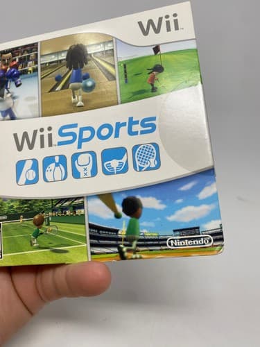 Nintendo Wii Sports Nintendo Wii Game Disc w/ Cardboard Sleeve FACTORY SEALED — photo 6
