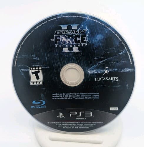 CIB ~ Star Wars II, The Force Unleashed For PS3, PlayStation 3 Game, Box, Manual — photo 6