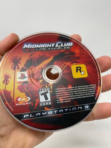 Midnight Club: Los Angeles (Playstation 3, PS3) - Disc Only FAST SHIPPING — photo 2
