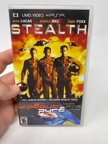 PSP UMD VIDEO STEALTH Movie & Game With Jessica Biel & Jamie Foxx