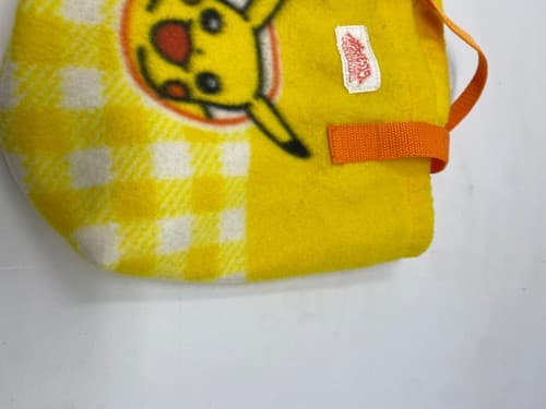 Pokemon Pikachu Diamond & Pearl Japanese Tote Bag Yellow Orange Handles — photo 5