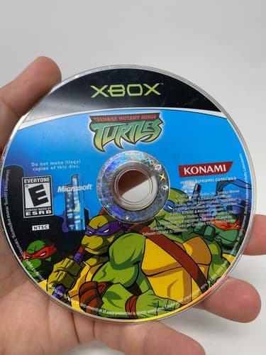 Teenage Mutant Ninja Turtles (Microsoft Xbox, 2003) Disc Only Ships Fast — photo 2