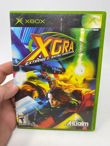XGRA: Extreme-G Racing (Xbox, 2003) CIB Complete Tested Working