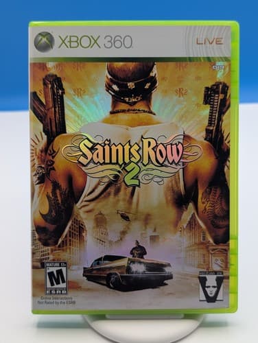 THQ Saints Row 2 Microsoft Xbox 360 2008 M NTSC-U/C Manual Included
