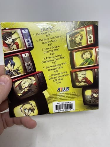 Persona 4 Arena Original Arranged Soundtrack New Sealed — photo 4