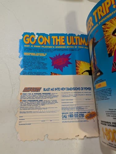 Nintendo Power Issue 24 May 1991 Vice Project Doom Very Good w/ Tale Spin Poster — photo 5