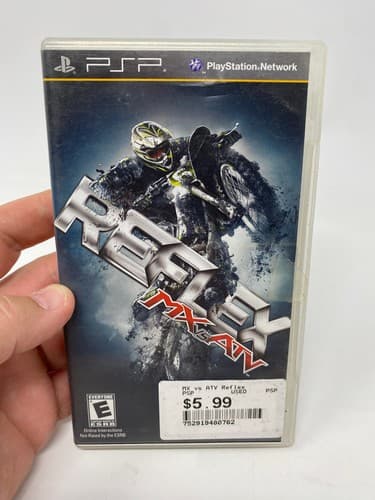 THQ MX vs ATV Reflex Sony PSP 2009 E NTSC-U/C Manual Included