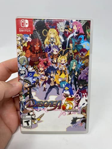 Disgaea 5 Complete Nintendo Switch CIB Tested Working Strategy JRPG NIS America