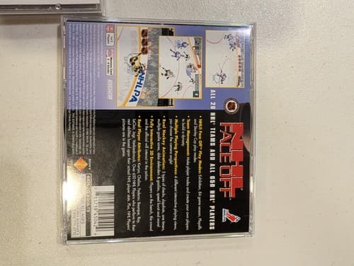 Lot of 3 PS1 PlayStation Hockey Games - NHL Faceoff, 97, NHL 98 CIB Tested — photo 8