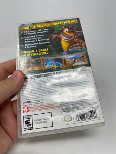 Crash Bandicoot N. Sane Trilogy Nintendo Switch Includes 3 Games Remastered — photo 9