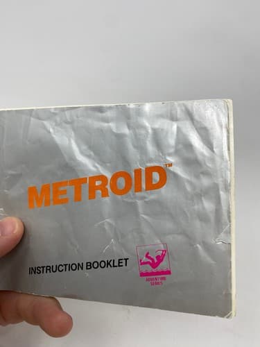 Metroid Nintendo NES Video Game Instruction Manual Booklet Only - English — photo 3
