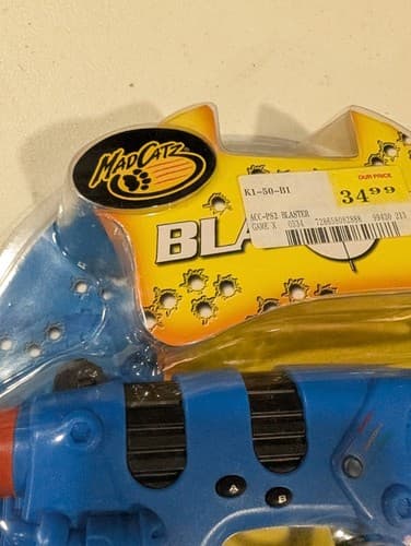 Madcatz Blaster For PS1 & PS2 Playstation 2 Blue Controller New Sealed — photo 2