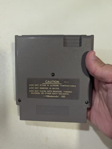 Mega Man 4 NES Nintendo Entertainment System Genuine Tested No Label — photo 3