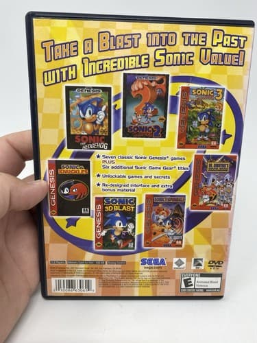 Sonic Mega Collection Plus Sony PlayStation 2 PS2 Greatest Hits Game Complete! — photo 5