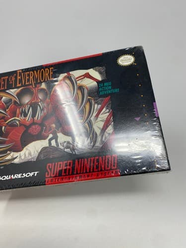 Secret of Evermore SNES Super Nintendo Factory Sealed Brand New V-Seam — photo 4
